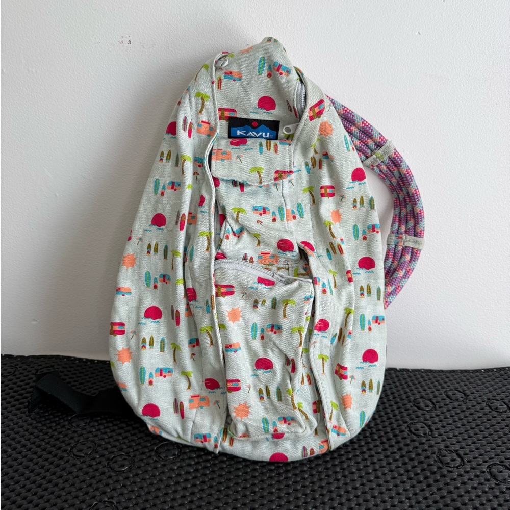 Kavu Multicolor Sling Backpack